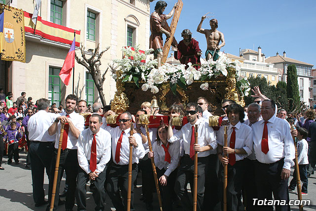 JUEVES SANTO - TRASLADO DE LOS TRONOS A LA PARROQUIA DE SANTIAGO  - 2009 - 205