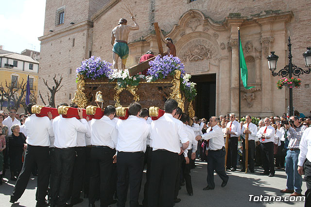 JUEVES SANTO - TRASLADO DE LOS TRONOS A LA PARROQUIA DE SANTIAGO  - 2009 - 218