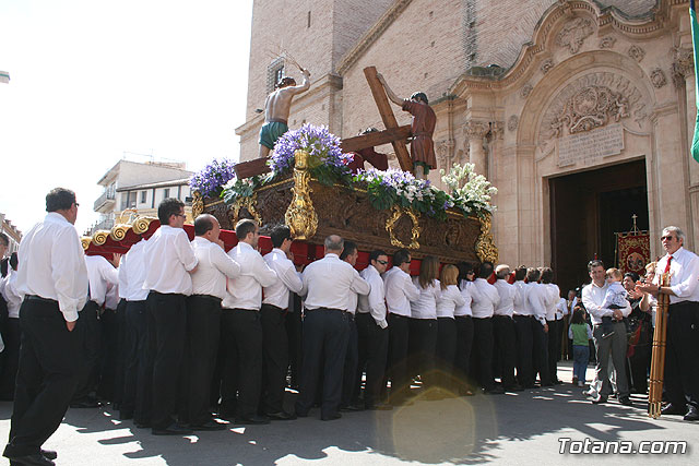 JUEVES SANTO - TRASLADO DE LOS TRONOS A LA PARROQUIA DE SANTIAGO  - 2009 - 219