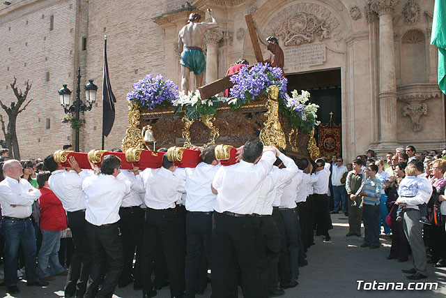 JUEVES SANTO - TRASLADO DE LOS TRONOS A LA PARROQUIA DE SANTIAGO  - 2009 - 224