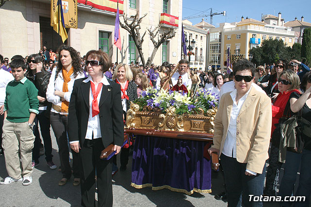 JUEVES SANTO - TRASLADO DE LOS TRONOS A LA PARROQUIA DE SANTIAGO  - 2009 - 225