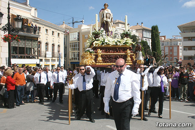 JUEVES SANTO - TRASLADO DE LOS TRONOS A LA PARROQUIA DE SANTIAGO  - 2009 - 257