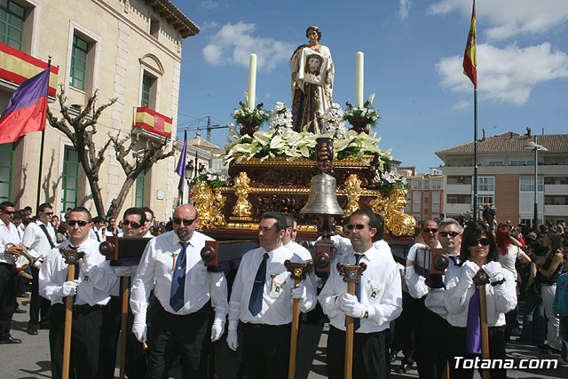 JUEVES SANTO - TRASLADO DE LOS TRONOS A LA PARROQUIA DE SANTIAGO  - 2009 - 271