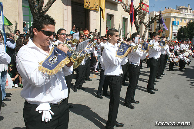 JUEVES SANTO - TRASLADO DE LOS TRONOS A LA PARROQUIA DE SANTIAGO  - 2009 - 274