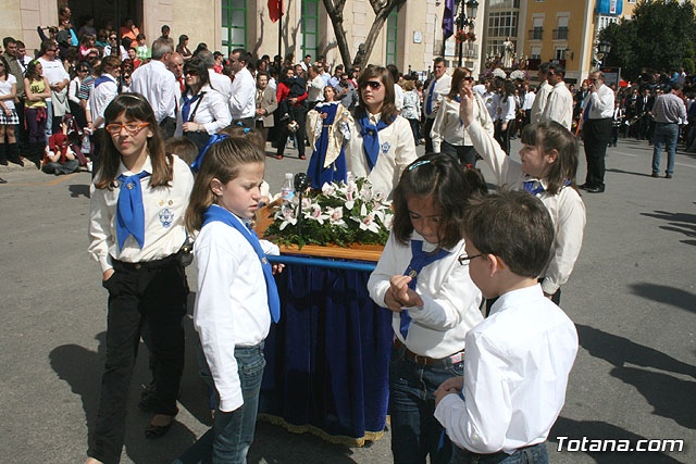 JUEVES SANTO - TRASLADO DE LOS TRONOS A LA PARROQUIA DE SANTIAGO  - 2009 - 295