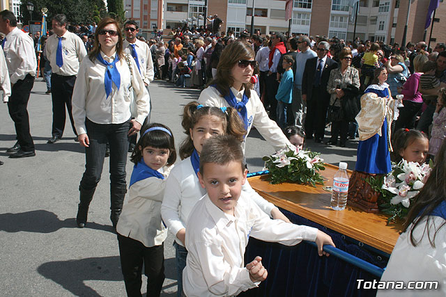 JUEVES SANTO - TRASLADO DE LOS TRONOS A LA PARROQUIA DE SANTIAGO  - 2009 - 296