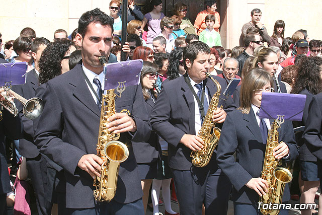 JUEVES SANTO - TRASLADO DE LOS TRONOS A LA PARROQUIA DE SANTIAGO  - 2009 - 309