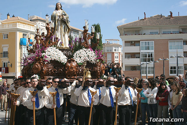 JUEVES SANTO - TRASLADO DE LOS TRONOS A LA PARROQUIA DE SANTIAGO  - 2009 - 314