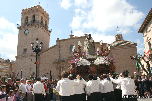 JUEVES SANTO - TRASLADO DE LOS TRONOS A LA PARROQUIA DE SANTIAGO  - 2009 - 332