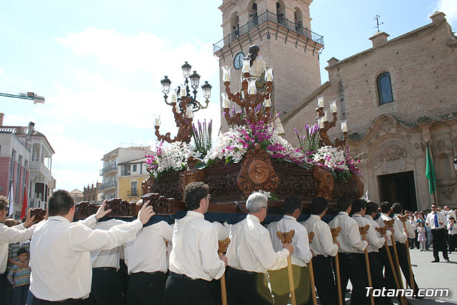 JUEVES SANTO - TRASLADO DE LOS TRONOS A LA PARROQUIA DE SANTIAGO  - 2009 - 334