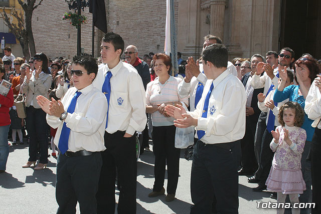 JUEVES SANTO - TRASLADO DE LOS TRONOS A LA PARROQUIA DE SANTIAGO  - 2009 - 341