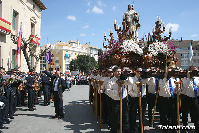 JUEVES SANTO - TRASLADO DE LOS TRONOS A LA PARROQUIA DE SANTIAGO  - 2009 - 344