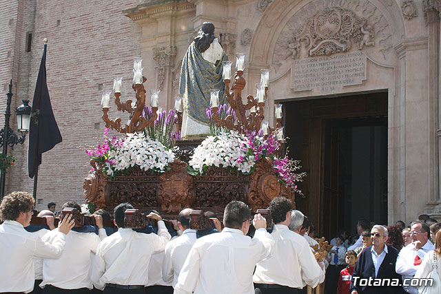 JUEVES SANTO - TRASLADO DE LOS TRONOS A LA PARROQUIA DE SANTIAGO  - 2009 - 350