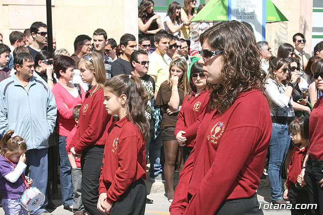 JUEVES SANTO - TRASLADO DE LOS TRONOS A LA PARROQUIA DE SANTIAGO  - 2009 - 357