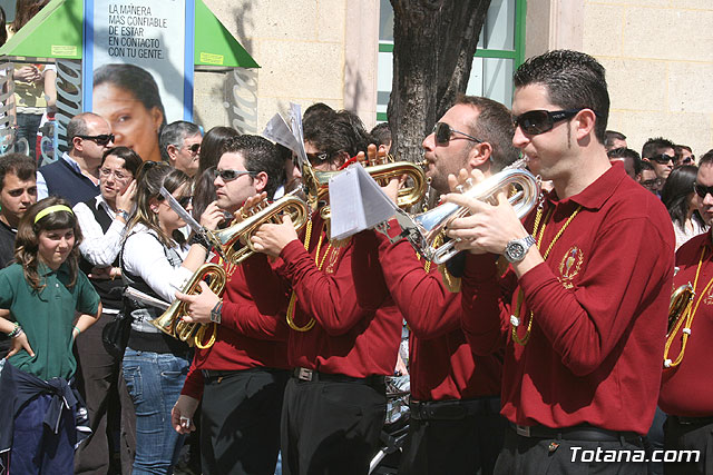 JUEVES SANTO - TRASLADO DE LOS TRONOS A LA PARROQUIA DE SANTIAGO  - 2009 - 359