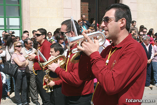 JUEVES SANTO - TRASLADO DE LOS TRONOS A LA PARROQUIA DE SANTIAGO  - 2009 - 364