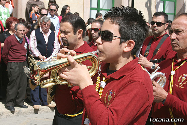 JUEVES SANTO - TRASLADO DE LOS TRONOS A LA PARROQUIA DE SANTIAGO  - 2009 - 366