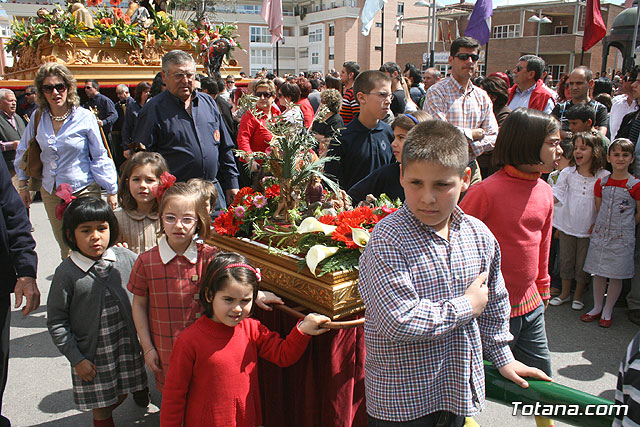 JUEVES SANTO - TRASLADO DE LOS TRONOS A LA PARROQUIA DE SANTIAGO  - 2009 - 370