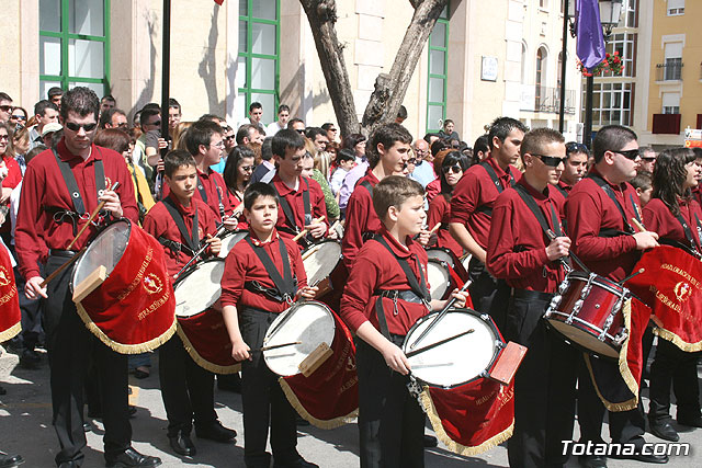 JUEVES SANTO - TRASLADO DE LOS TRONOS A LA PARROQUIA DE SANTIAGO  - 2009 - 383