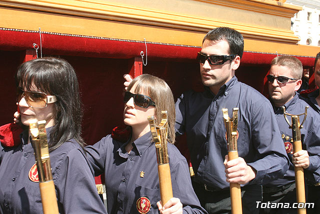 JUEVES SANTO - TRASLADO DE LOS TRONOS A LA PARROQUIA DE SANTIAGO  - 2009 - 400