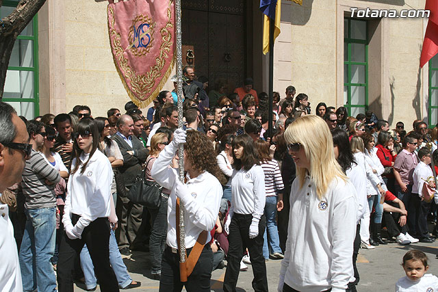 JUEVES SANTO - TRASLADO DE LOS TRONOS A LA PARROQUIA DE SANTIAGO  - 2009 - 409