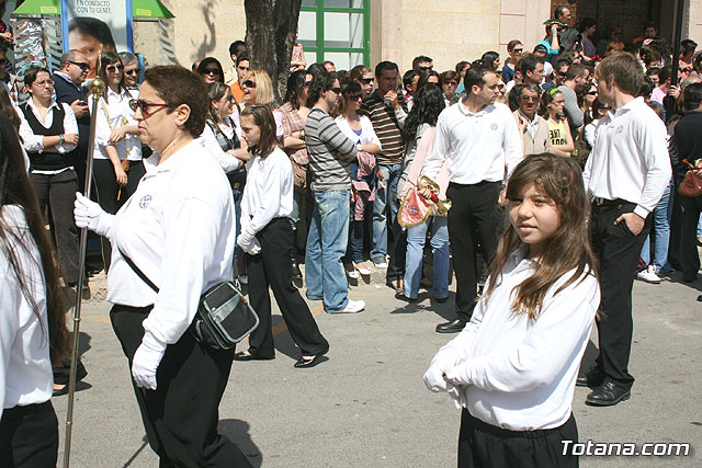 JUEVES SANTO - TRASLADO DE LOS TRONOS A LA PARROQUIA DE SANTIAGO  - 2009 - 412