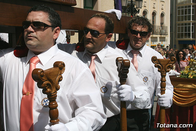 JUEVES SANTO - TRASLADO DE LOS TRONOS A LA PARROQUIA DE SANTIAGO  - 2009 - 446