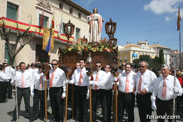 JUEVES SANTO - TRASLADO DE LOS TRONOS A LA PARROQUIA DE SANTIAGO  - 2009 - 454