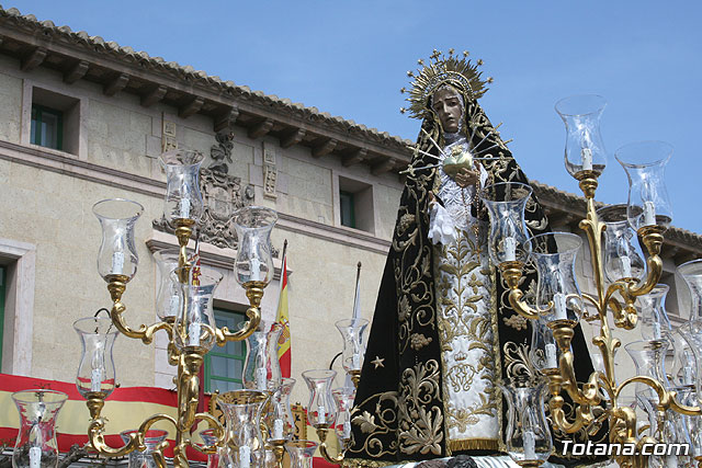 JUEVES SANTO - TRASLADO DE LOS TRONOS A LA PARROQUIA DE SANTIAGO  - 2009 - 496