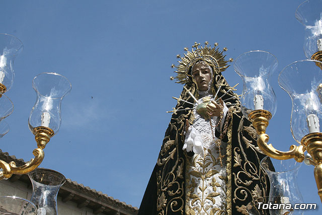 JUEVES SANTO - TRASLADO DE LOS TRONOS A LA PARROQUIA DE SANTIAGO  - 2009 - 498