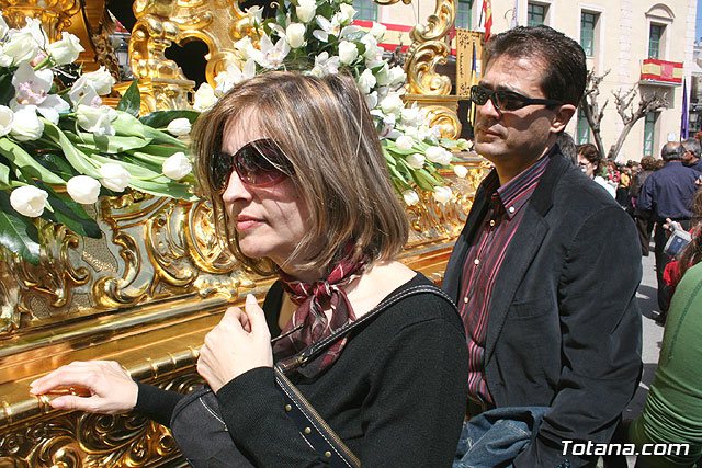 JUEVES SANTO - TRASLADO DE LOS TRONOS A LA PARROQUIA DE SANTIAGO  - 2009 - 499