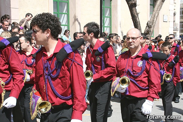 JUEVES SANTO - TRASLADO DE LOS TRONOS A LA PARROQUIA DE SANTIAGO  - 2009 - 521