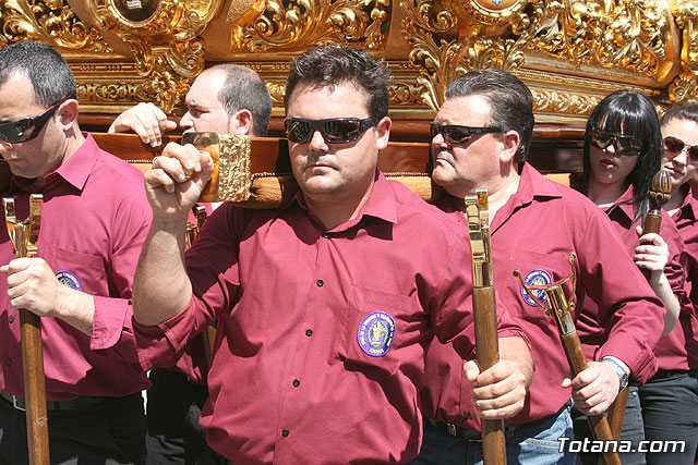 JUEVES SANTO - TRASLADO DE LOS TRONOS A LA PARROQUIA DE SANTIAGO  - 2009 - 562