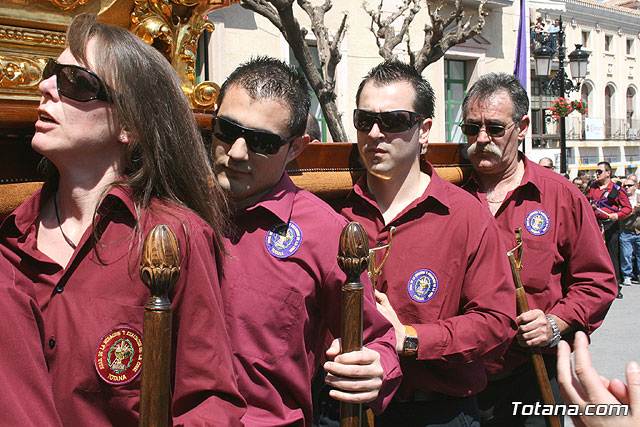 JUEVES SANTO - TRASLADO DE LOS TRONOS A LA PARROQUIA DE SANTIAGO  - 2009 - 568