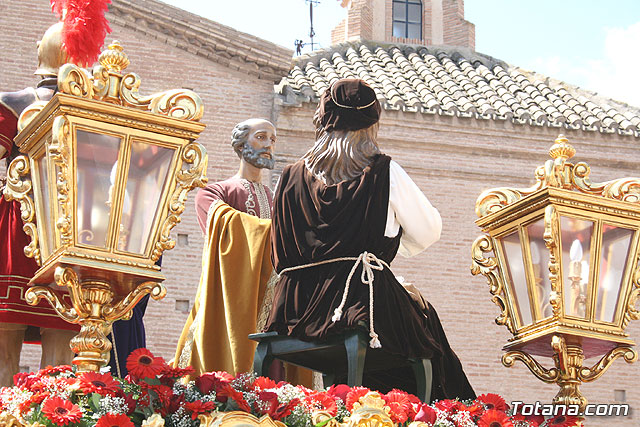 JUEVES SANTO - TRASLADO DE LOS TRONOS A LA PARROQUIA DE SANTIAGO  - 2009 - 569