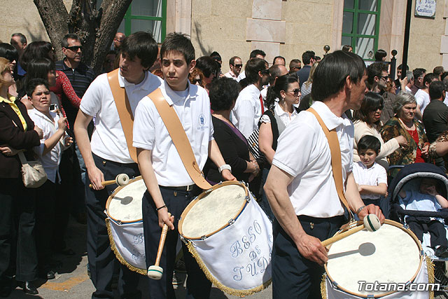 JUEVES SANTO - TRASLADO DE LOS TRONOS A LA PARROQUIA DE SANTIAGO  - 2009 - 592