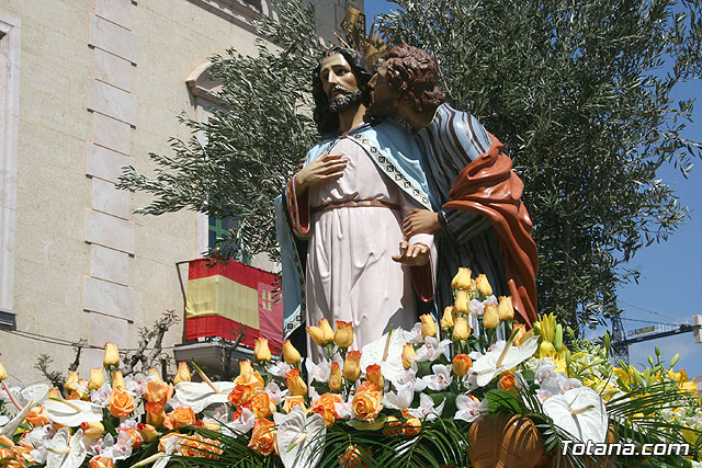 JUEVES SANTO - TRASLADO DE LOS TRONOS A LA PARROQUIA DE SANTIAGO  - 2009 - 608