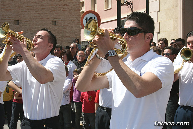 JUEVES SANTO - TRASLADO DE LOS TRONOS A LA PARROQUIA DE SANTIAGO  - 2009 - 620