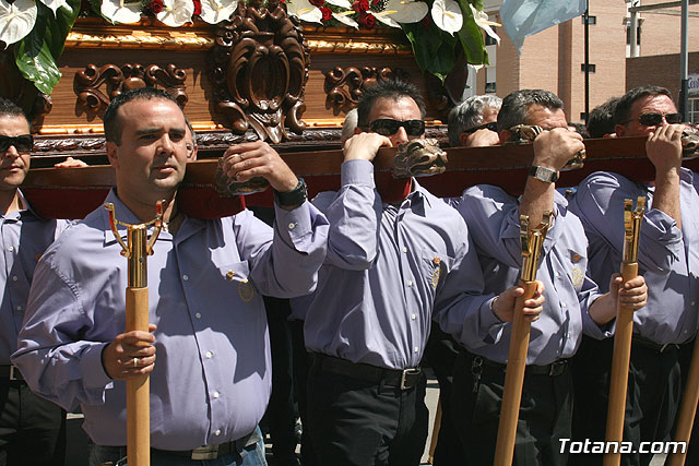 JUEVES SANTO - TRASLADO DE LOS TRONOS A LA PARROQUIA DE SANTIAGO  - 2009 - 653