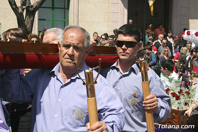 JUEVES SANTO - TRASLADO DE LOS TRONOS A LA PARROQUIA DE SANTIAGO  - 2009 - 674