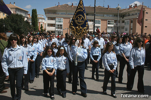 JUEVES SANTO - TRASLADO DE LOS TRONOS A LA PARROQUIA DE SANTIAGO  - 2009 - 683