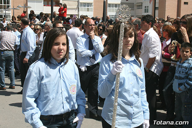 JUEVES SANTO - TRASLADO DE LOS TRONOS A LA PARROQUIA DE SANTIAGO  - 2009 - 695