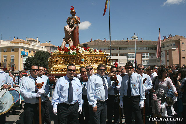 JUEVES SANTO - TRASLADO DE LOS TRONOS A LA PARROQUIA DE SANTIAGO  - 2009 - 707