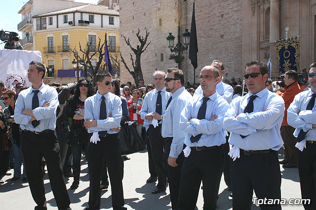 JUEVES SANTO - TRASLADO DE LOS TRONOS A LA PARROQUIA DE SANTIAGO  - 2009 - 710