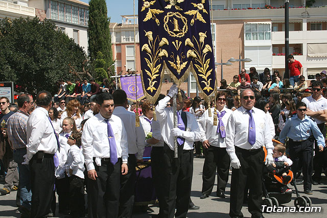 JUEVES SANTO - TRASLADO DE LOS TRONOS A LA PARROQUIA DE SANTIAGO  - 2009 - 740