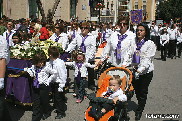 JUEVES SANTO - TRASLADO DE LOS TRONOS A LA PARROQUIA DE SANTIAGO  - 2009 - 744