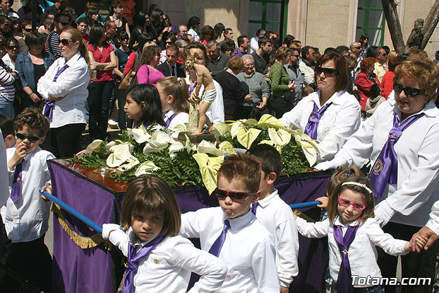 JUEVES SANTO - TRASLADO DE LOS TRONOS A LA PARROQUIA DE SANTIAGO  - 2009 - 746