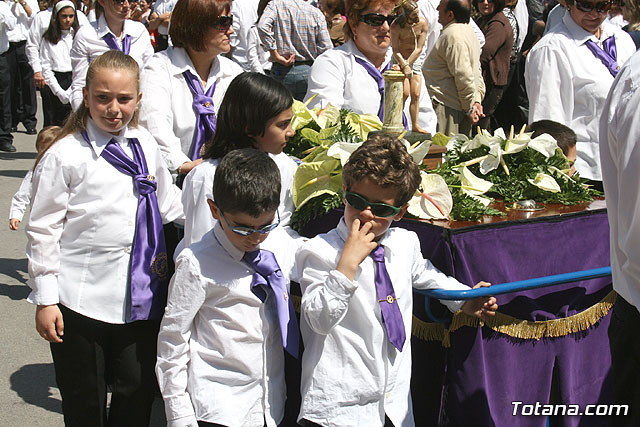 JUEVES SANTO - TRASLADO DE LOS TRONOS A LA PARROQUIA DE SANTIAGO  - 2009 - 747