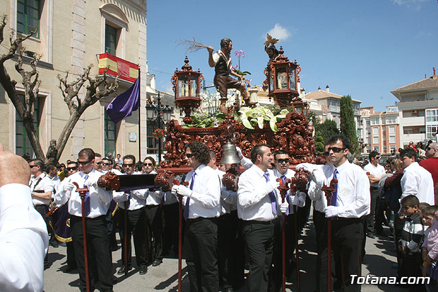 JUEVES SANTO - TRASLADO DE LOS TRONOS A LA PARROQUIA DE SANTIAGO  - 2009 - 776