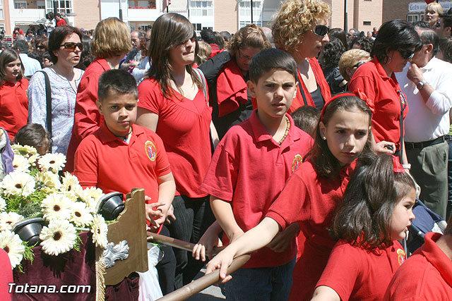 JUEVES SANTO - TRASLADO DE LOS TRONOS A LA PARROQUIA DE SANTIAGO  - 2009 - 807